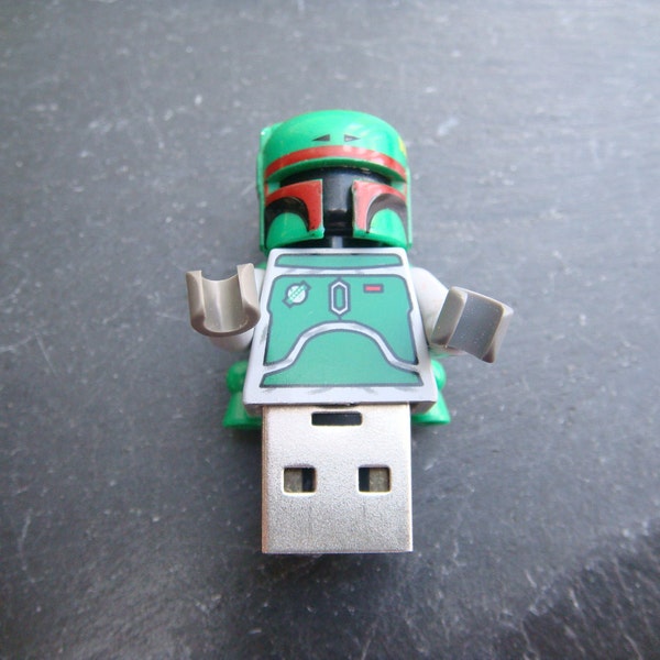 Boba Fett Lego 4GB USB Flash Drive ideal gift for the star wars lego(r) fan this xmas