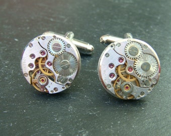 Ideal wedding accessory - cufflinks for the groom, best man, father of the bride and ushers