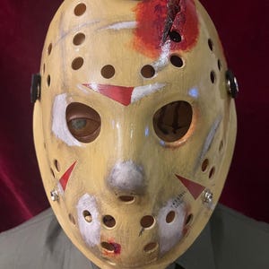 Réplica del busto de Jason de la película Viernes 13 a escala 1:1