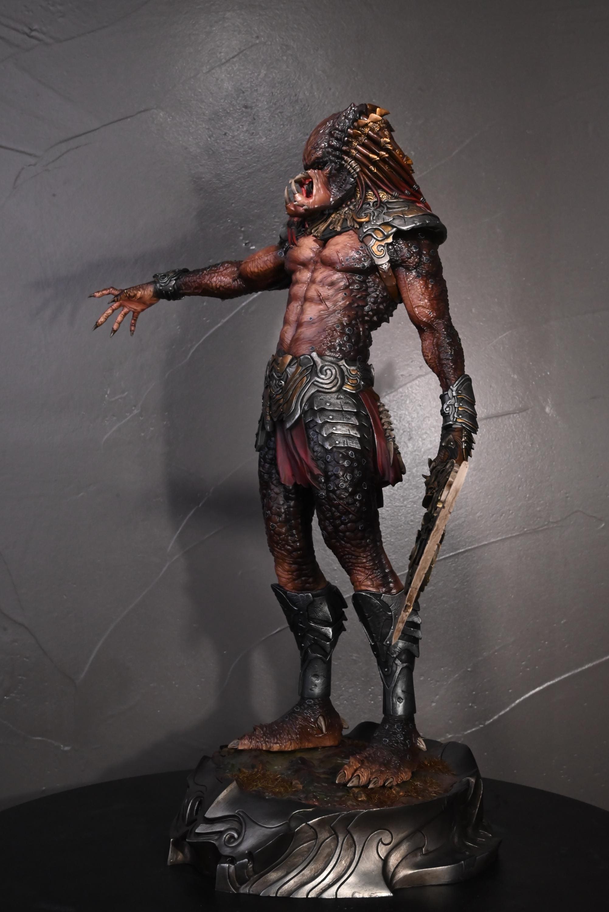 Berserker Predator Battle Axe Statue: Narin Design 1/6 Scale Sci