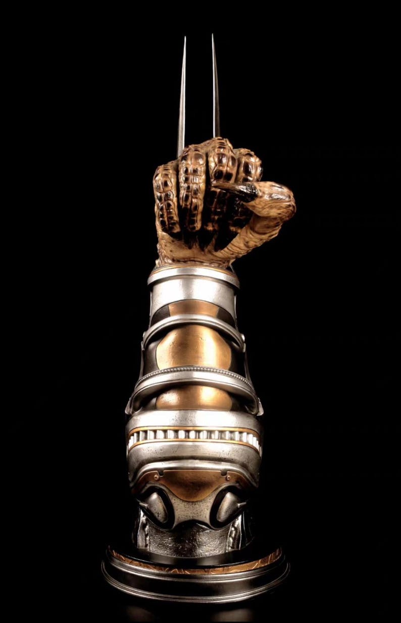 Predator Arm Wrist Blade Statue - Handcrafted & Painted, Finished Model ...