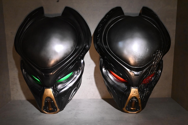 Predator Bio Mask, Resin Material, Glowing Feature, 18.5in Tall - Etsy