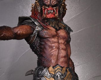 Berserker Predator Battle Axe Statue: Narin Design 1/6 Scale Sci-Fi Collectible