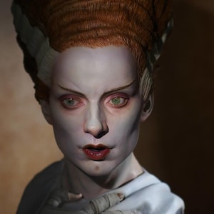Bride of Frankenstein Bust 360 series 1:1 Scale