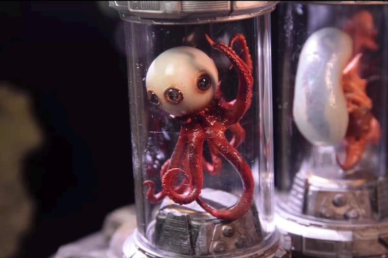 Alien Earth Set: Trypanohyncha Ocellus, Alien Embryo, Chestburster ...