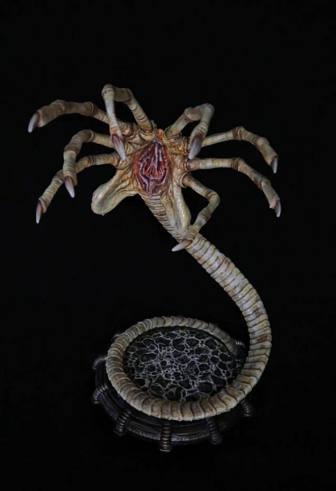 Facehugger 1:1 Scale Model Statue, Transparent PU Material