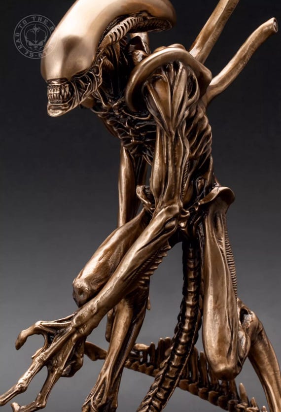 AVP エイリアン vs. プレデター ブロンズ像：SFコレクタブル