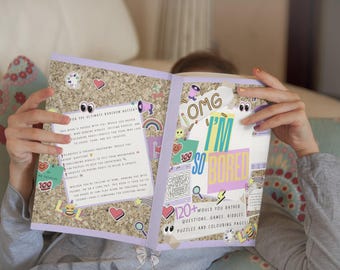 OMG I'm So Bored 120+ Would You Rather Questions, Games, Riddles, Puzzles and Colouring Pages. For Teen Girls, Tweens and Adults.