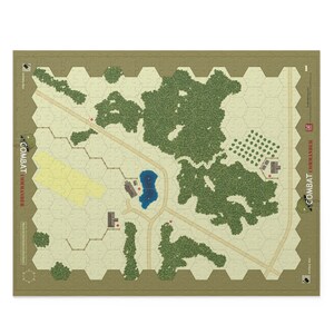 Combat Commander - Map 01 - 500-piece Puzzle [kj] - Etsy