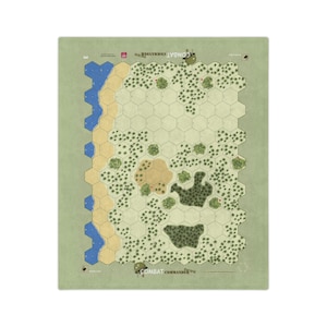 military board game map blanket - Combat Commander (E) [kj]
