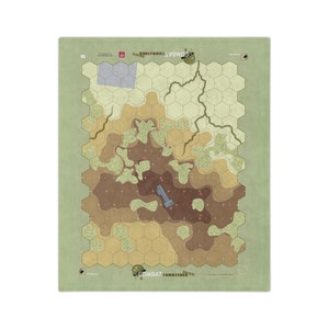 military board game map blanket - Combat Commander (H) [kj]