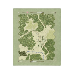 military board game map blanket - Combat Commander (B) [kj]