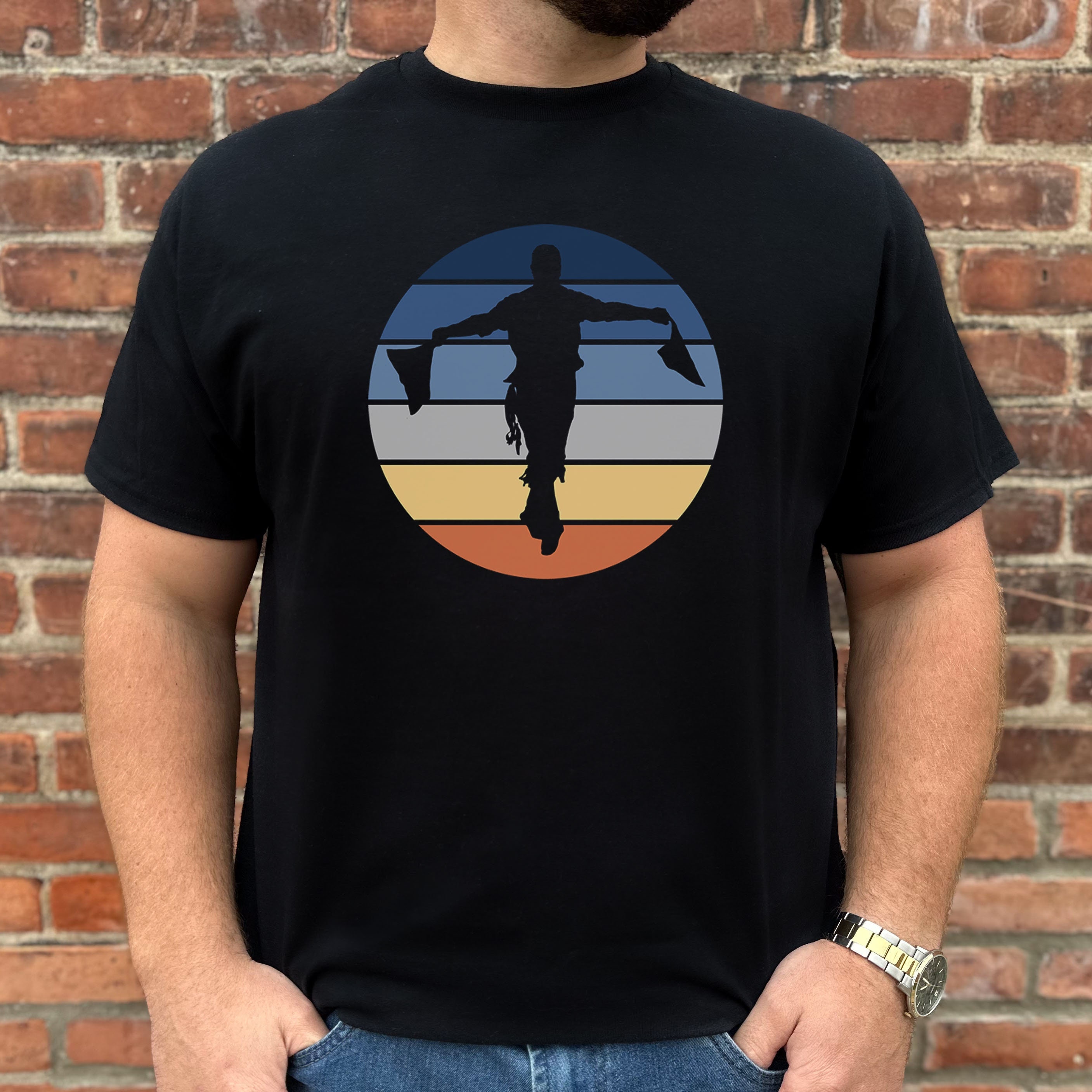 Morris Dancer Dancing the Sun Up Shirt | Morris Dancing Tee