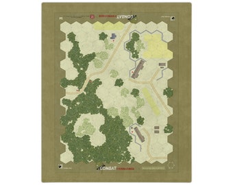 military board game map blanket - Combat Commander (03) [kj]