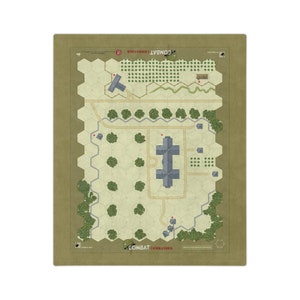 military board game map blanket - Combat Commander (04) [kj]