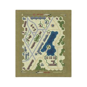 military board game map blanket - Combat Commander (10) [kj]