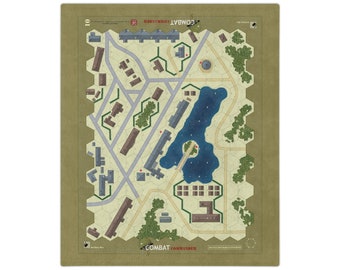 military board game map blanket - Combat Commander (10) [kj]