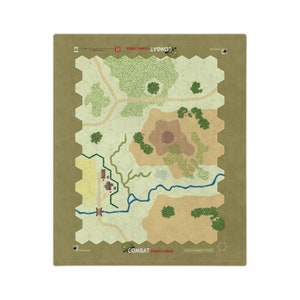 military board game map blanket - Combat Commander (13) [kj]