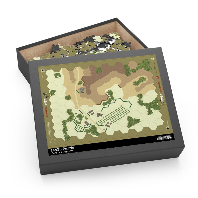 Combat Commander - Map 21 - 500-piece Puzzle [kj] - Etsy