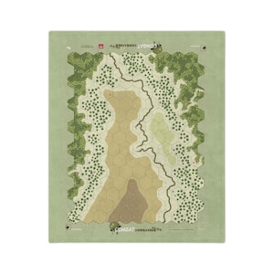military board game map blanket - Combat Commander (J) [kj]