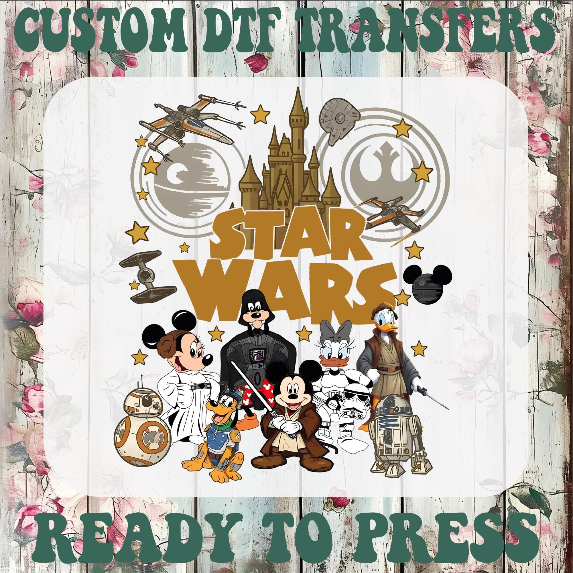 Starwars Iron on Heat Transfer - Etsy