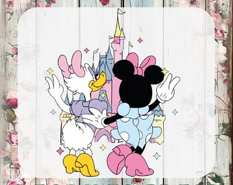 Minnie and Daisy Besties Dtf Transfer, Girls Just Wanna Have Fun Heat Press