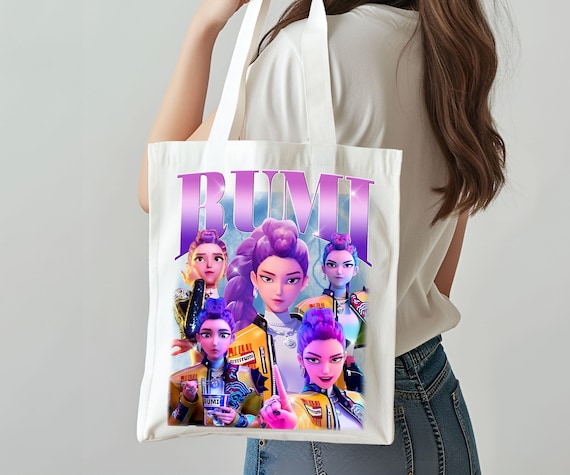 KPOP Hunters Png | RUMI Kpop Png | 3D Anime Girl Graphic Sublimation File | Digital Download for Shirts, Hoodies, Tote Bags, Mugs & Stickers
