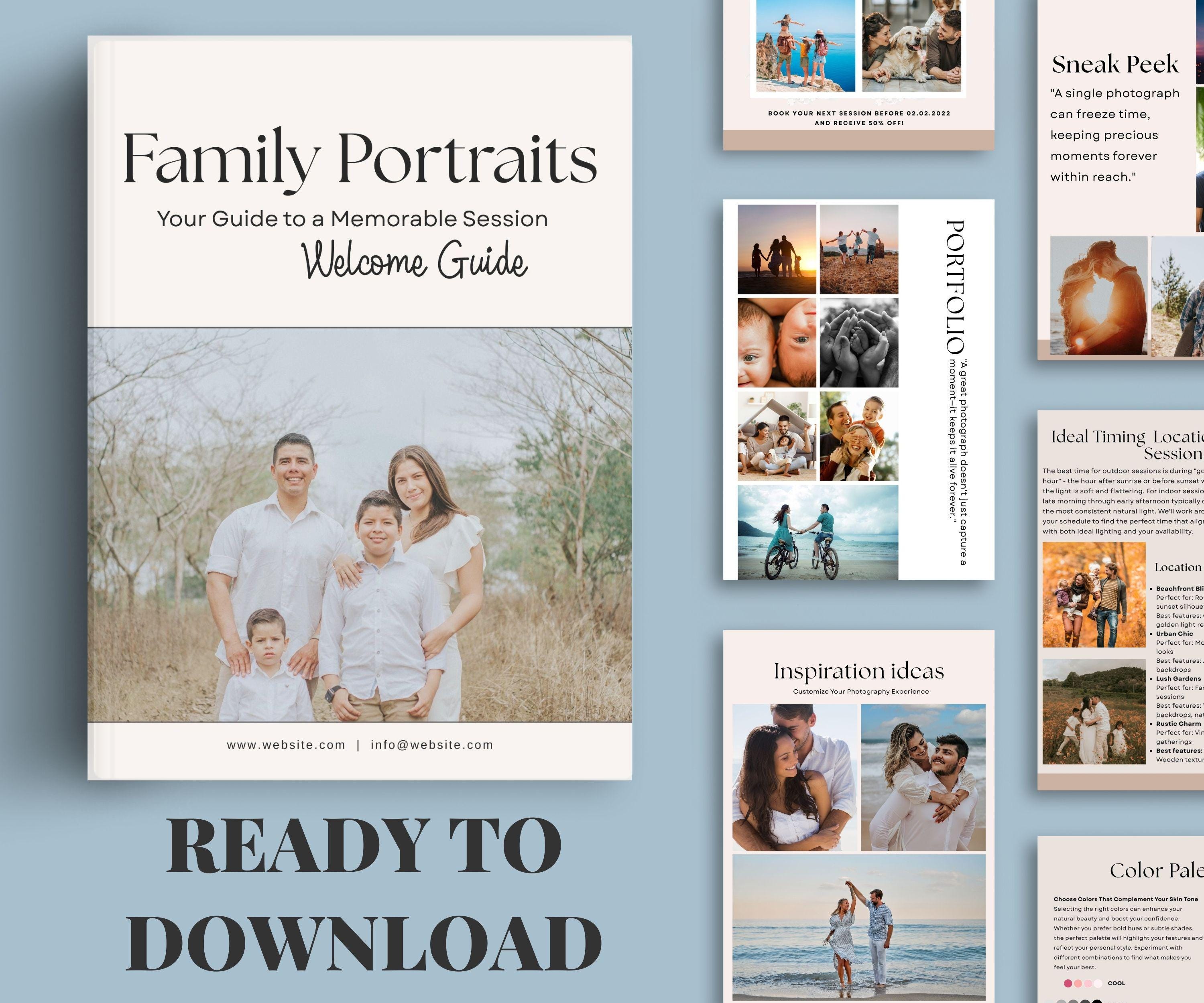 Photography Welcome Guide.pdf Wedding Photography Welcome Guide, Canva Editable Magazine (sample PDF ...