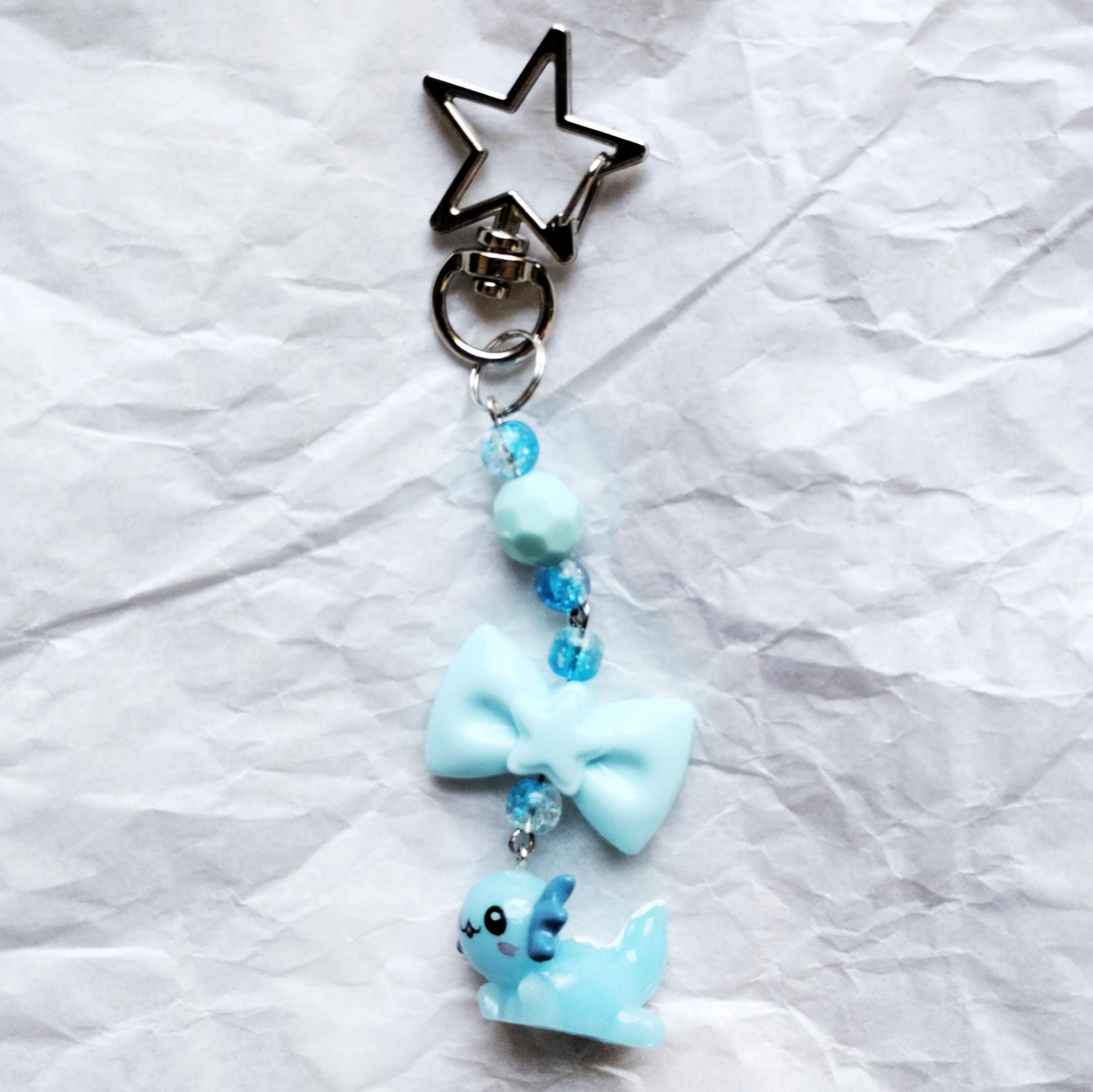 Colorful Axolotl Key-chains - Etsy