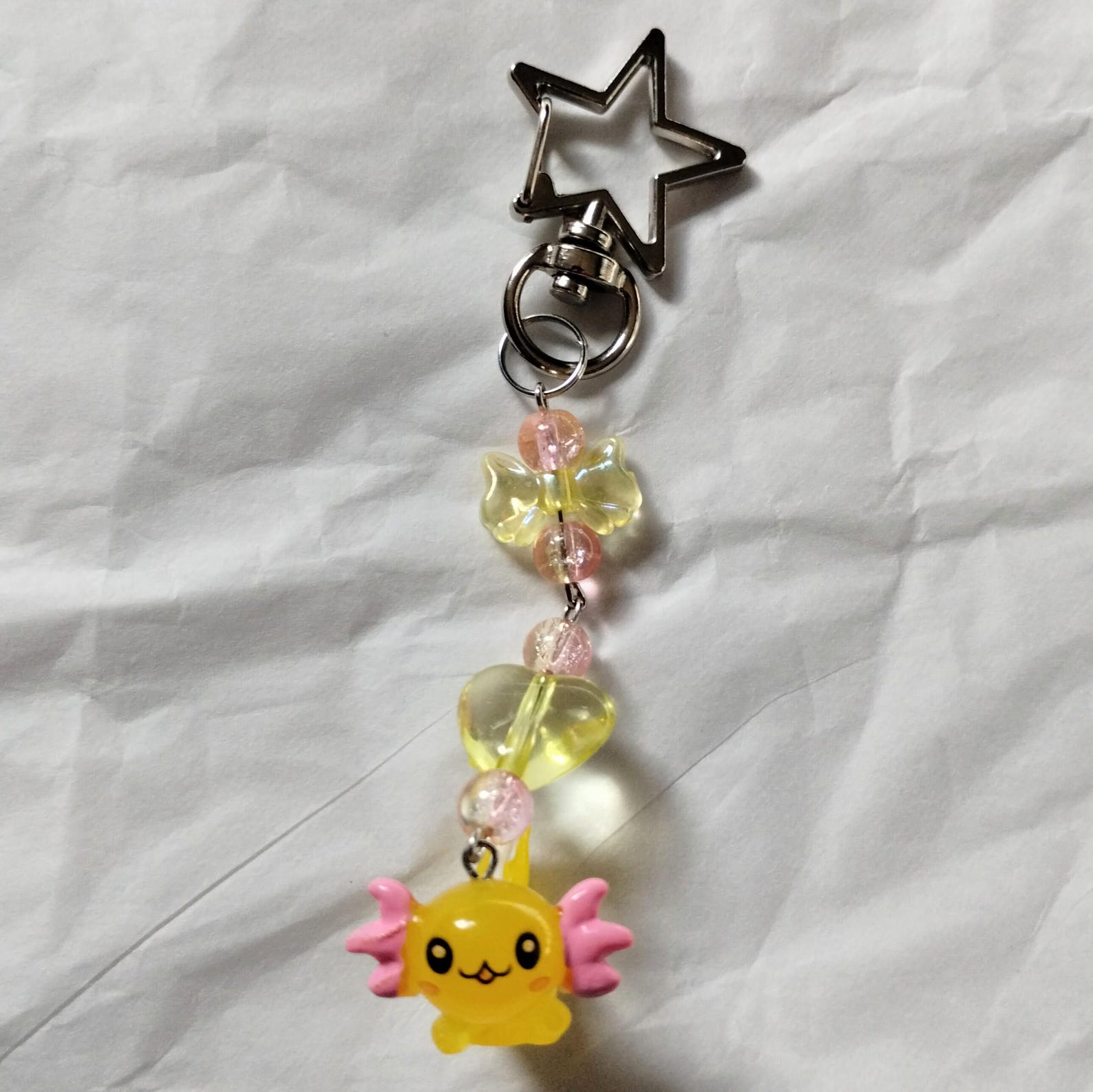 Colorful Axolotl Key-chains - Etsy
