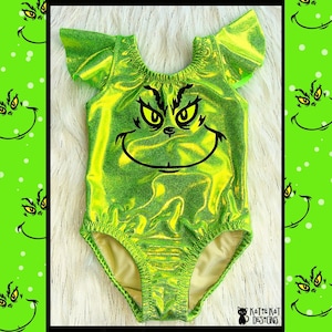 The Grinch leotard- infant and child sizes