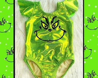 The Grinch leotard- infant and child sizes