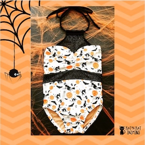 Happy Halloween Leotard Child and Adult Sizes XS-XL - Etsy