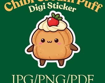 Chibi Matcha Coffee Cup Digi Sticker! JPG/PNG/PDF - Etsy