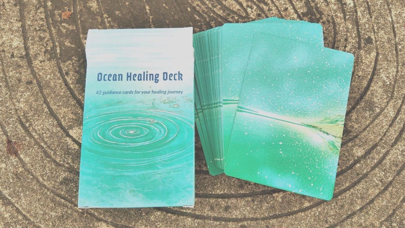 Ocean Healing Oracle Deck – 42 Spiritual Guidance Cards - Etsy