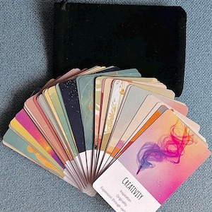 Abundance Oracle Deck: 52-Card Money & Career Guidance with Velvet Bag