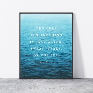Lau Tzu water quote quote print typewriter quote water poem What is soft is strong water art