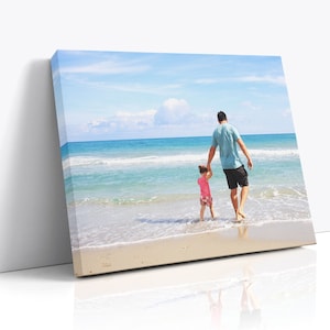 Personalized Family Photo Canvas Print | Custom Quote Gift