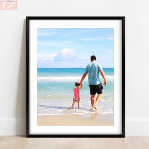 Framed Custom Quote Print framed photo gifts print your photos Framed picture Personalized gift for her Frame your photo with optional quote