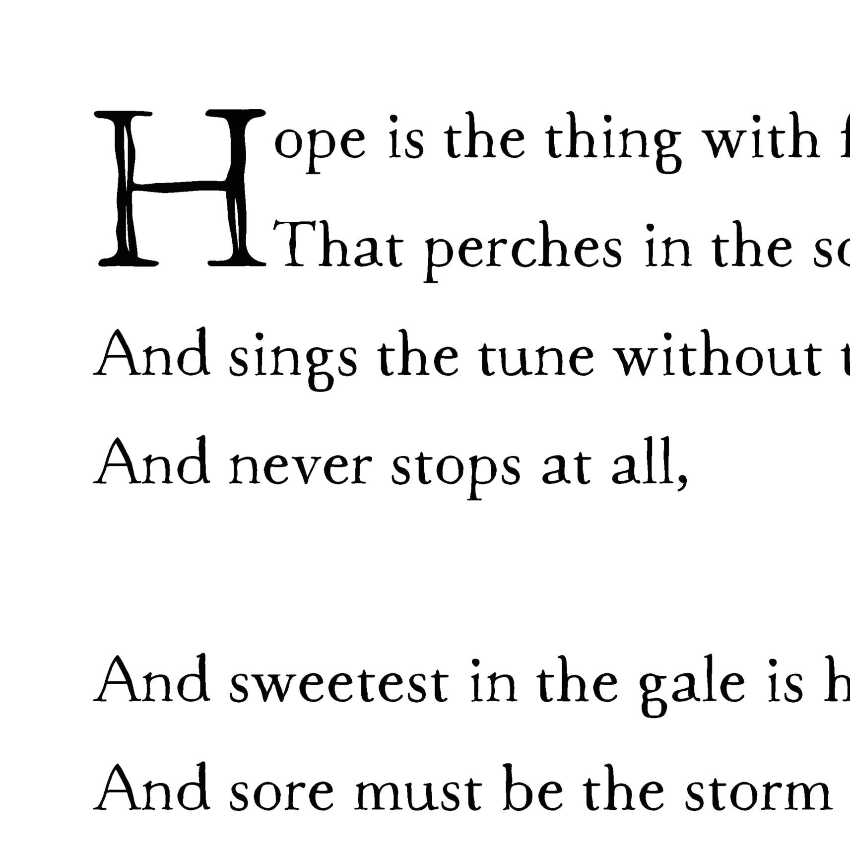 hope by emily dickinson meaning hope by emily dickinson meaning
