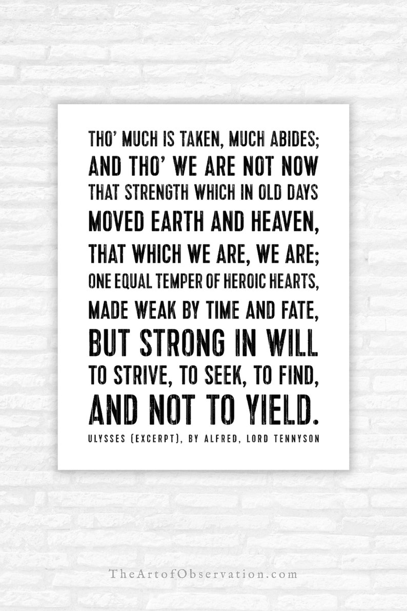 ulysses poem ulysses poem