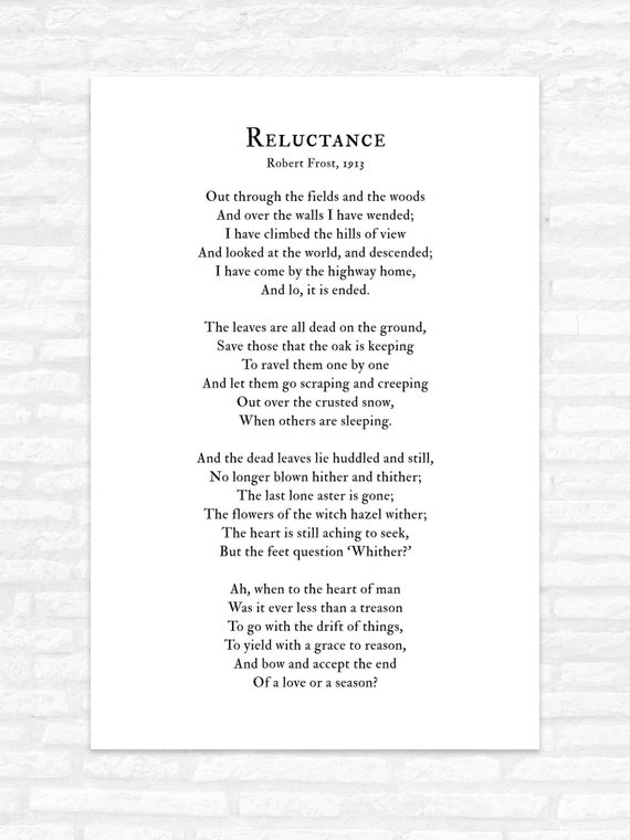 Robert frost poems the road not taken