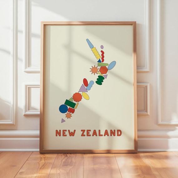 Unframed | New Zealand Block Print | Various Sizes