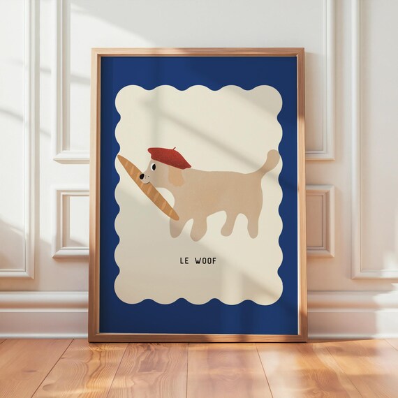 Unframed | Le Woof Print | Various Sizes