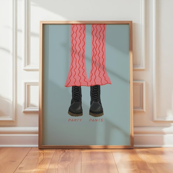 Unframed | Party Pants Print | Various Sizes