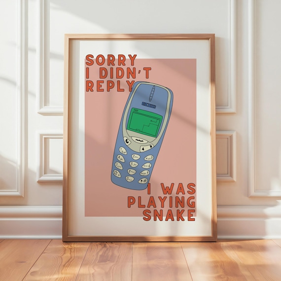 Unframed | Playing Snake Print | Various Sizes