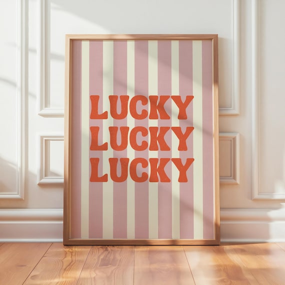 Unframed | Lucky Print | Various Sizes