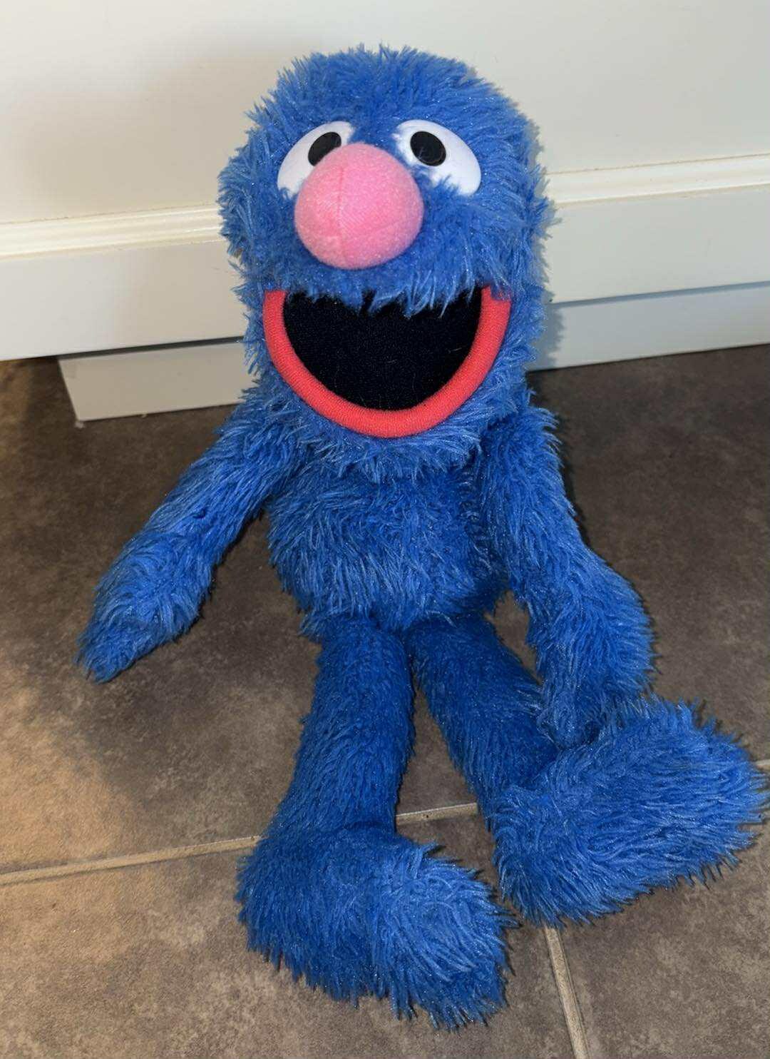 Sesame Street Grover Blue Plush Toy 14 Inch No Tags - Etsy