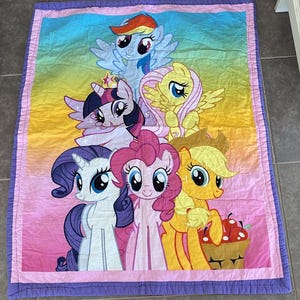 マイリトルポニー　ひざかけ　2003年　ヴィンテージ Vintage My Little Pony Blanket - Etsy
