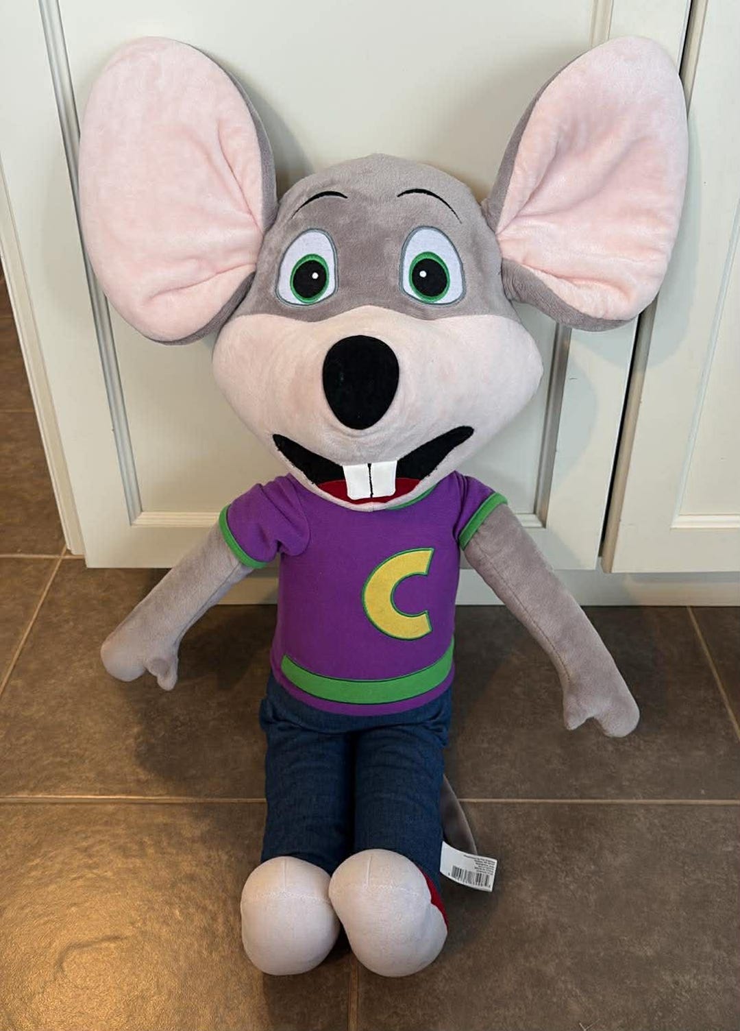 Vintage Large Chuck E Cheese Mouse Mascot Stuffed Plush 30 HUGE Etsy UK vintage-large-chuck-e-cheese-mouse-mascot-stuffed-plush-30-huge-etsy-uk
